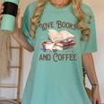 Love Books And Coffee Books Reading Coffee Drinking Women's Comfort Colors T-Shirt Violet Love Books And Coffee Books Reading Coffee Drinking Women's Comfort Colors T-Shirt Violet