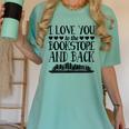 I Love You To The Bookstore And Back Women's Comfort Colors T-Shirt Violet I Love You To The Bookstore And Back Women's Comfort Colors T-Shirt Violet