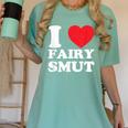 I Love Fairy Smut Book Lover Saying Women's Comfort Colors T-Shirt Violet