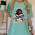 Melanin Book Month Honoring Past Inspiring Pride Women's Comfort Colors T-Shirt Violet