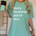 Merry Christmas Sarcastic Phrase For Introvert People Women's Comfort Colors T-Shirt Violet Merry Christmas Sarcastic Phrase For Introvert People Women's Comfort Colors T-Shirt Violet