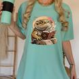 Nerdy Bearded Dragon Glasses Book Reading Women's Comfort Colors T-Shirt Violet