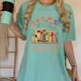 A New Chapter Begins Retired 2025 Books Flowers Women's Comfort Colors T-Shirt Violet A New Chapter Begins Retired 2025 Books Flowers Women's Comfort Colors T-Shirt Violet