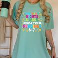 How Many Nights A Week Should You Be Reading 6-7 Book Lovers Women's Comfort Colors T-Shirt Violet