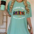 No Shelf Control Read Reading Book Librarian Men Women Kids Women's Comfort Colors T-Shirt Violet