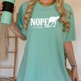 Nope Not Today Ostrich Sarcastic Introvert Humor Women's Comfort Colors T-Shirt Violet Nope Not Today Ostrich Sarcastic Introvert Humor Women's Comfort Colors T-Shirt Violet