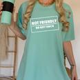 Not Friendly Do Not Touch Sarcastic Introvert Humor Women's Comfort Colors T-Shirt Violet Not Friendly Do Not Touch Sarcastic Introvert Humor Women's Comfort Colors T-Shirt Violet