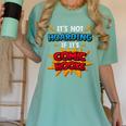 It Is Not Hoarding If It's Comic Books Collector Tee Premium Tri-Blend Women's Comfort Colors T-Shirt Violet