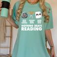 Nothing Beats Reading Bookworm Librarian Book Nerd Women's Comfort Colors T-Shirt Violet Nothing Beats Reading Bookworm Librarian Book Nerd Women's Comfort Colors T-Shirt Violet