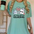 Nothing Beats Reading Rock Paper Scissors Book Lover Teacher Women's Comfort Colors T-Shirt Violet Nothing Beats Reading Rock Paper Scissors Book Lover Teacher Women's Comfort Colors T-Shirt Violet
