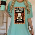 Off-Book On Point Theater Drama Women's Comfort Colors T-Shirt Violet Off-Book On Point Theater Drama Women's Comfort Colors T-Shirt Violet