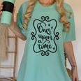 Once Upon A Time Fairytale Book Lover Reading Women's Comfort Colors T-Shirt Violet