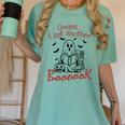 Oops I Got Another Book Boo Ghost Read Book Women's Comfort Colors T-Shirt Violet