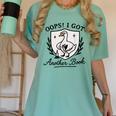 OOPS I GOT Another Book Design Women's Comfort Colors T-Shirt Violet OOPS I GOT Another Book Design Women's Comfort Colors T-Shirt Violet