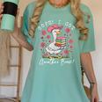 Oops I Got Another Book Goose Reading Humor Women's Comfort Colors T-Shirt Violet