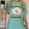 Oops I Bought Another Book Duck Sunshine Women's Comfort Colors T-Shirt Violet
