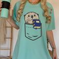 Otter Cute Read Reading Book Librarian Across America Kids Women's Comfort Colors T-Shirt Violet Otter Cute Read Reading Book Librarian Across America Kids Women's Comfort Colors T-Shirt Violet