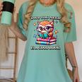 Owl You Need Is A Good Book Cute Love To Read Back 2 School Women's Comfort Colors T-Shirt Violet Owl You Need Is A Good Book Cute Love To Read Back 2 School Women's Comfort Colors T-Shirt Violet