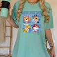 Paw Patrol Year Book Women's Comfort Colors T-Shirt Violet