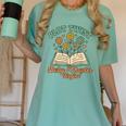 Pregnancy Announcement Book Lover Reveal Pregnant Women's Comfort Colors T-Shirt Violet