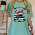 There Is No Such Thing As Too Many Books Lover Women Kids Women's Comfort Colors T-Shirt Violet There Is No Such Thing As Too Many Books Lover Women Kids Women's Comfort Colors T-Shirt Violet