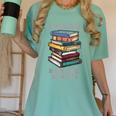 I Read Banned Books Bookworm Women's Comfort Colors T-Shirt Violet