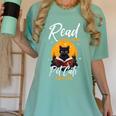 Read Banned Books Pet Cats Fight Evil Read Banned Reader Women's Comfort Colors T-Shirt Violet Read Banned Books Pet Cats Fight Evil Read Banned Reader Women's Comfort Colors T-Shirt Violet