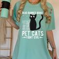 Read Banned Books Pet Cats Fight Evil Read Banned Books Women's Comfort Colors T-Shirt Violet Read Banned Books Pet Cats Fight Evil Read Banned Books Women's Comfort Colors T-Shirt Violet