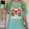 I Read Banned Books Shirt Cat Lover Bookworm Reader Men Women Kids Women's Comfort Colors T-Shirt Violet I Read Banned Books Shirt Cat Lover Bookworm Reader Men Women Kids Women's Comfort Colors T-Shirt Violet