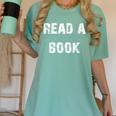 Read A Book Expand Your Mind Women's Comfort Colors T-Shirt Violet