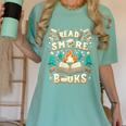 Read More Books Camping Outdoors Travel Campfire Smores Women's Comfort Colors T-Shirt Violet Read More Books Camping Outdoors Travel Campfire Smores Women's Comfort Colors T-Shirt Violet