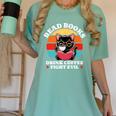 Read Books Drink Coffee Fight Evil Cat Premium Women's Comfort Colors T-Shirt Violet Read Books Drink Coffee Fight Evil Cat Premium Women's Comfort Colors T-Shirt Violet