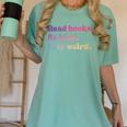 Read Books Be Kind Stay Weird Book Lover Premium Tri-Blend Women's Comfort Colors T-Shirt Violet