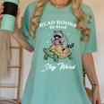 Read Books Be Kind Stay Weird Women's Comfort Colors T-Shirt Violet
