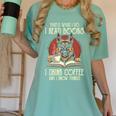 i Read Books And i Know Things German Shepherd Coffee Books Women's Comfort Colors T-Shirt Violet i Read Books And i Know Things German Shepherd Coffee Books Women's Comfort Colors T-Shirt Violet
