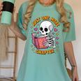 Read Books Lover Bookworm Cute Reading Just One More Chapter Women's Comfort Colors T-Shirt Violet Read Books Lover Bookworm Cute Reading Just One More Chapter Women's Comfort Colors T-Shirt Violet