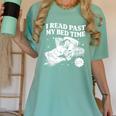 I Read Past My Bedtime Late Night Readers Book Club Women's Comfort Colors T-Shirt Violet I Read Past My Bedtime Late Night Readers Book Club Women's Comfort Colors T-Shirt Violet