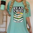 Read S'More Books Marshmallow Reading Smores Women's Comfort Colors T-Shirt Violet Read S'More Books Marshmallow Reading Smores Women's Comfort Colors T-Shirt Violet