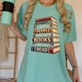 Reading Book Women's Comfort Colors T-Shirt Violet Reading Book Women's Comfort Colors T-Shirt Violet