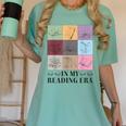 In My Reading Era Bookish Book Lover Book Reader Women's Comfort Colors T-Shirt Violet In My Reading Era Bookish Book Lover Book Reader Women's Comfort Colors T-Shirt Violet