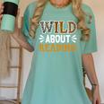 Reading Lover Apparel Wild About Reading Reading Books Women's Comfort Colors T-Shirt Violet