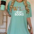 Reading Lover Wild About Books Reading Books And Bookworm Women's Comfort Colors T-Shirt Violet