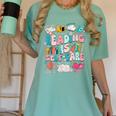 Reading Is Self-Care Book Lover Teacher Student Men Women Women's Comfort Colors T-Shirt Violet