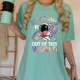 Reading Is Out Of This World Space Book Lover Women's Comfort Colors T-Shirt Violet