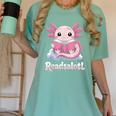 Readsalotl Axolotl Reading Cute Book Lover Bookworm Women's Comfort Colors T-Shirt Violet Readsalotl Axolotl Reading Cute Book Lover Bookworm Women's Comfort Colors T-Shirt Violet