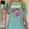 Readsolotl Cute Axolotl Book Lover Reading Women Girls Women's Comfort Colors T-Shirt Violet Readsolotl Cute Axolotl Book Lover Reading Women Girls Women's Comfort Colors T-Shirt Violet
