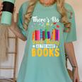 There's No Such Thing As Too Many Books Women's Comfort Colors T-Shirt Violet