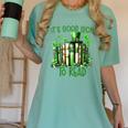 Retro Book Lucky Reading Teacher St Patrick's Day -Adults Small Cotton Blend Polyester Blend Short Sleeve Women's Comfort Colors T-Shirt Violet Retro Book Lucky Reading Teacher St Patrick's Day -Adults Small Cotton Blend Polyester Blend Short Sleeve Women's Comfort Colors T-Shirt Violet