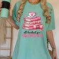 Retro Groovy Valentine Men Women Kid Tees By Emily All Booked For Valentines Book Reading Bookworm Nerdy Women's Comfort Colors T-Shirt Violet Retro Groovy Valentine Men Women Kid Tees By Emily All Booked For Valentines Book Reading Bookworm Nerdy Women's Comfort Colors T-Shirt Violet