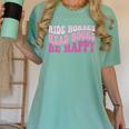 Ride Horses Read Books Be Happy Groovy Book Horse Premium Women's Comfort Colors T-Shirt Violet Ride Horses Read Books Be Happy Groovy Book Horse Premium Women's Comfort Colors T-Shirt Violet